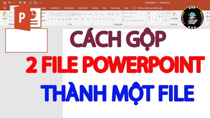 Cách Ghép 2 File PowerPoint Thành 1