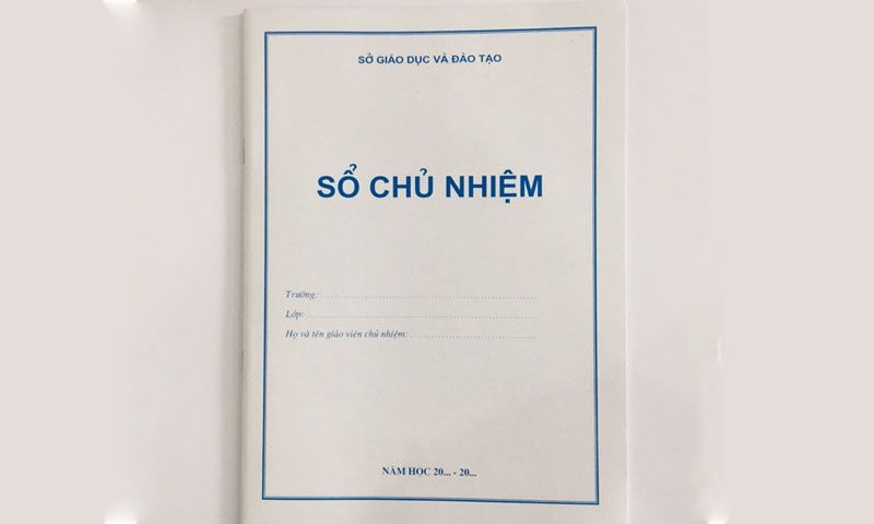 Cách Ghi Sổ Chủ Nhiệm Lớp 5