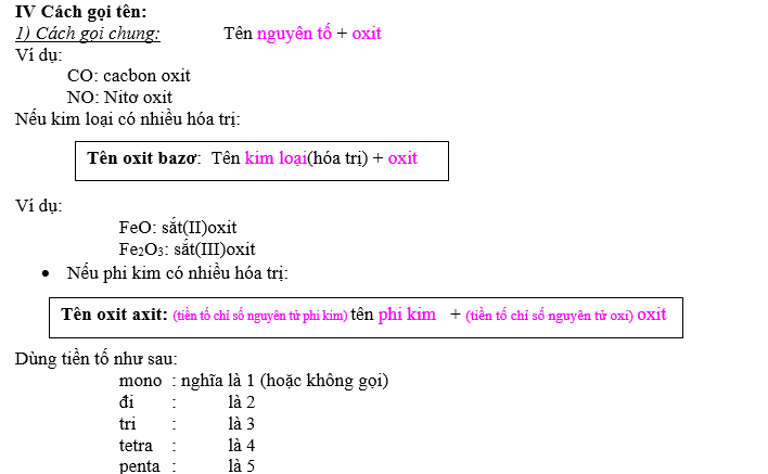 Gọi Tên Oxit Axit Gallery 1