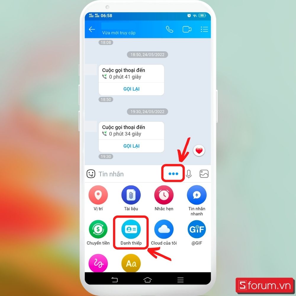 Cách Gửi Danh Thiếp Zalo Hiệu Quả