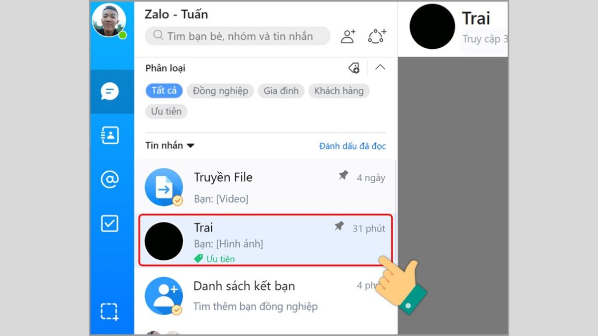 Cách gửi file PowerPoint qua Zalo