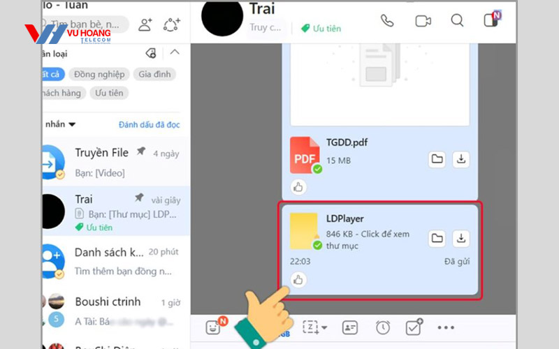 Cách Gửi PowerPoint Qua Zalo Trên Máy Tính Gallery 1