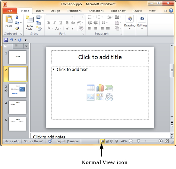 Hiện Ghi Chú Khi Trình Chiếu Powerpoint 2010 Gallery 1