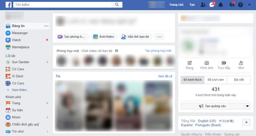Facebook bị lag hôm nay Gallery 2