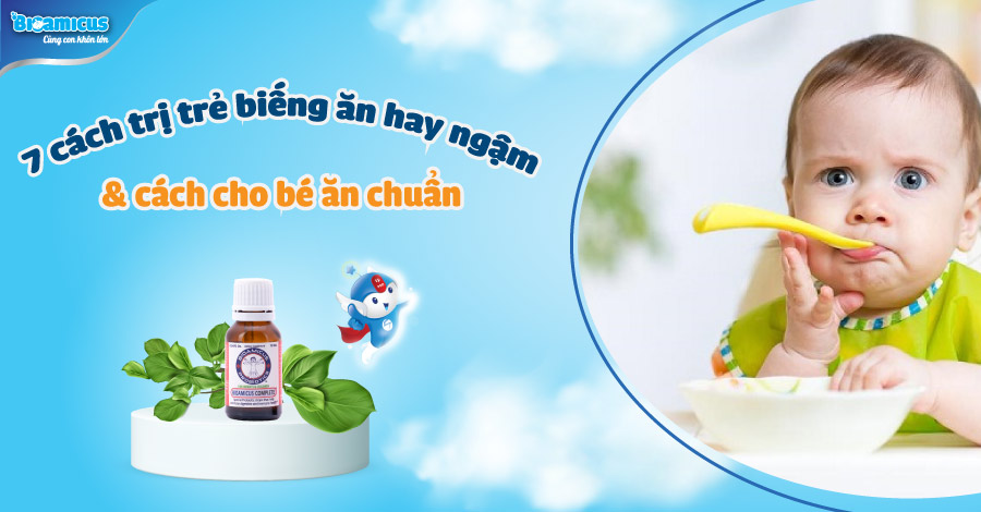 Trẻ Biếng Ăn Hay Ngậm Phải Làm Sao? Gallery 2