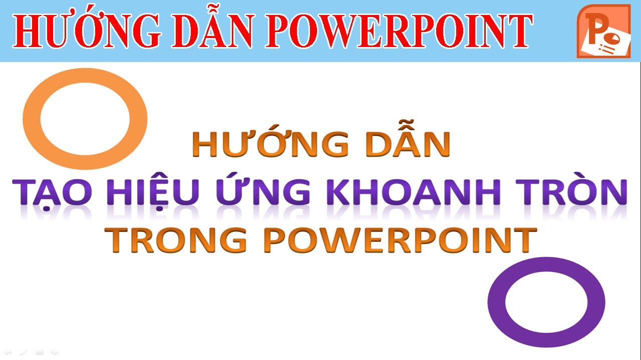 Cách Khoanh Tròn Trong PowerPoint