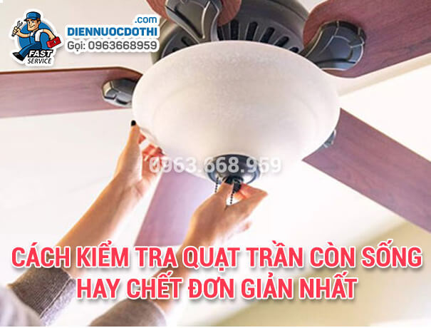 Cách Kiểm Tra Quạt Còn Sống Hay Chết Gallery 2