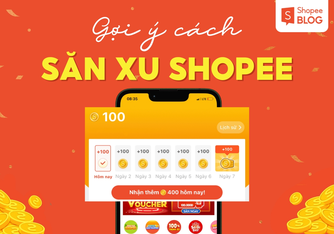 Cách Lắc Xu Shopee Chi Tiết Nhất