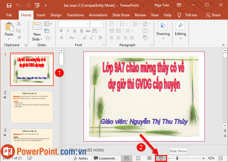 Cách Làm Bài Trình Chiếu Powerpoint Trên Máy Tính