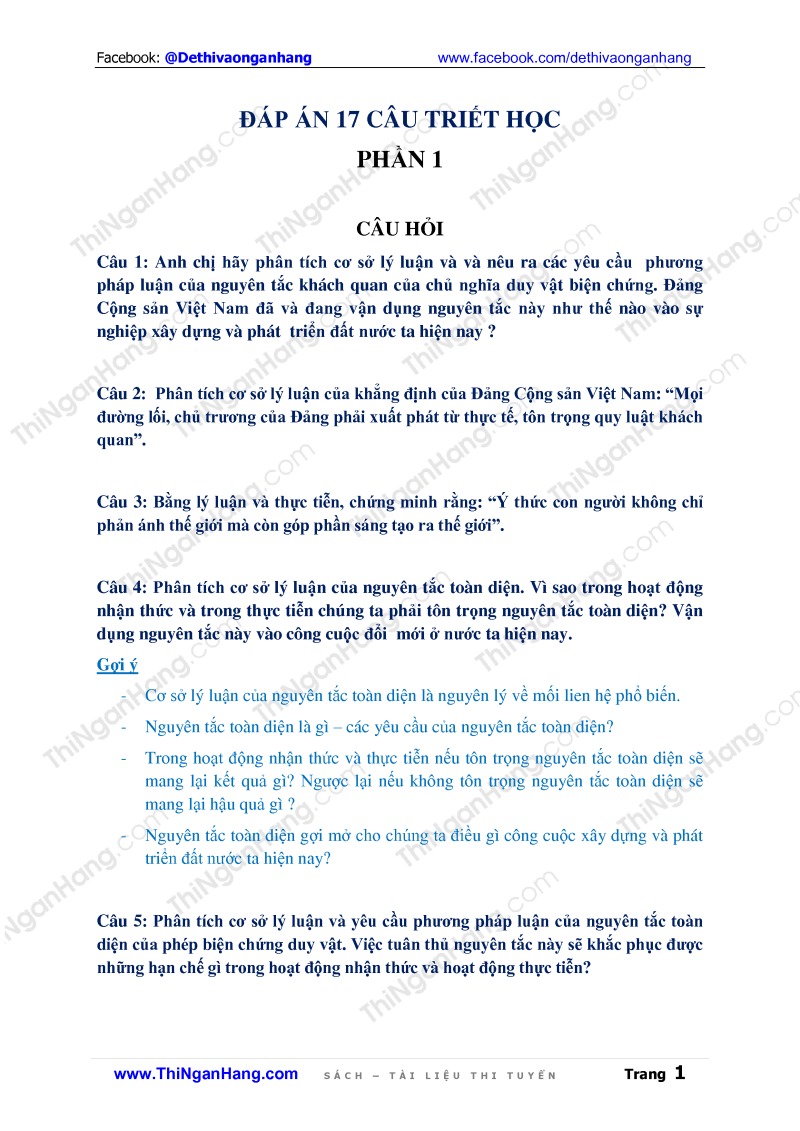 Cách Làm Bài Tự Luận Triết Học Đạt Điểm Cao