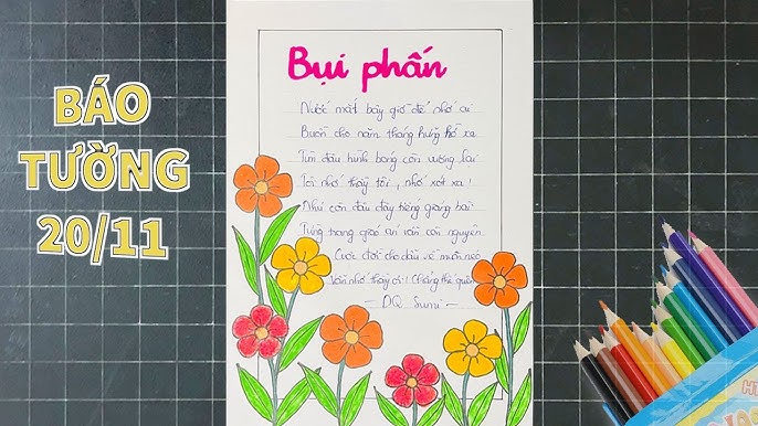 Cách Làm Báo Tường 20/11 Đẹp, Ấn Tượng và Ý Nghĩa