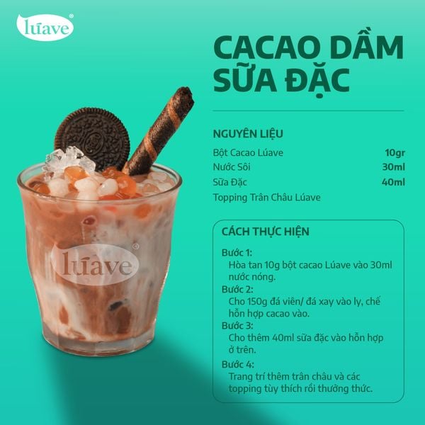 Cách Làm Ca Cao Đá Dầm Thơm Ngon, Đơn Giản Tại Nhà