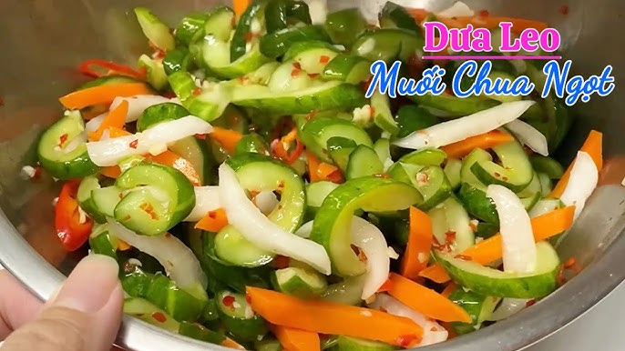 Cách Làm Dưa Leo Ngâm Chua Ngọt Đơn Giản, Ngon Mê Ly