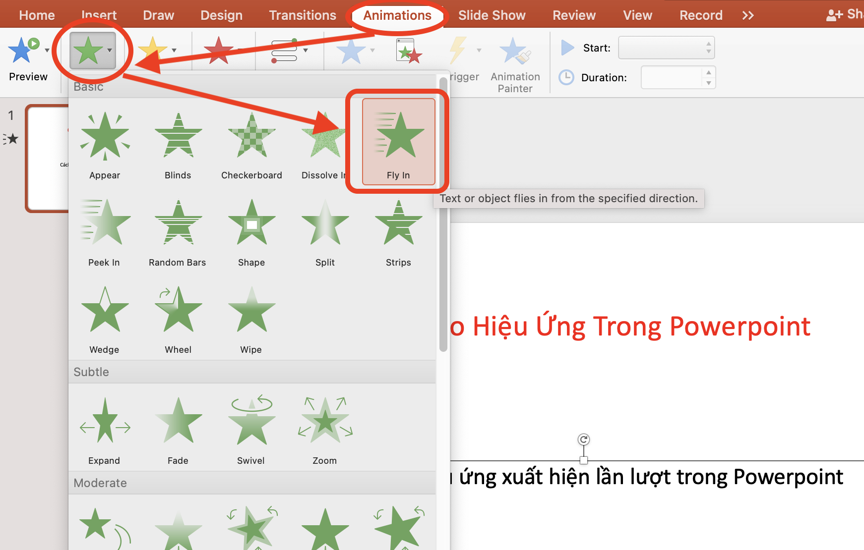 Cách Làm Hiệu Ứng Powerpoint Ấn Tượng