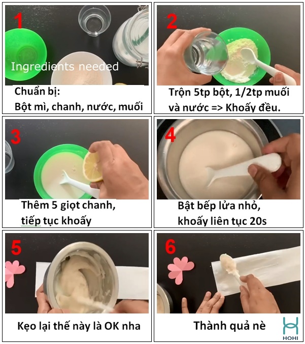 Cách Làm Hồ Dán