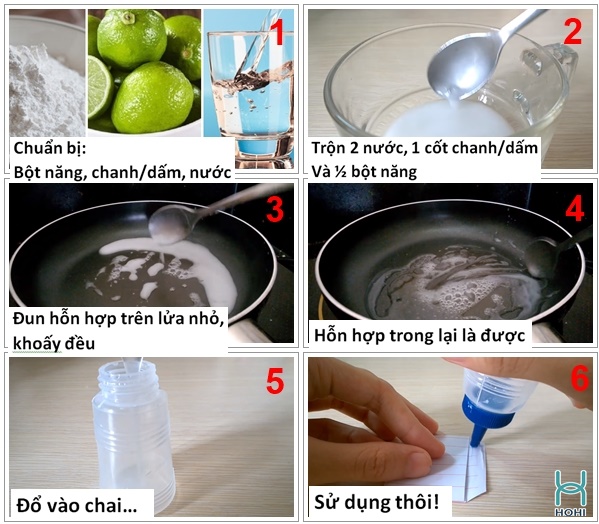 Cách Làm Hồ Dán Gallery 2