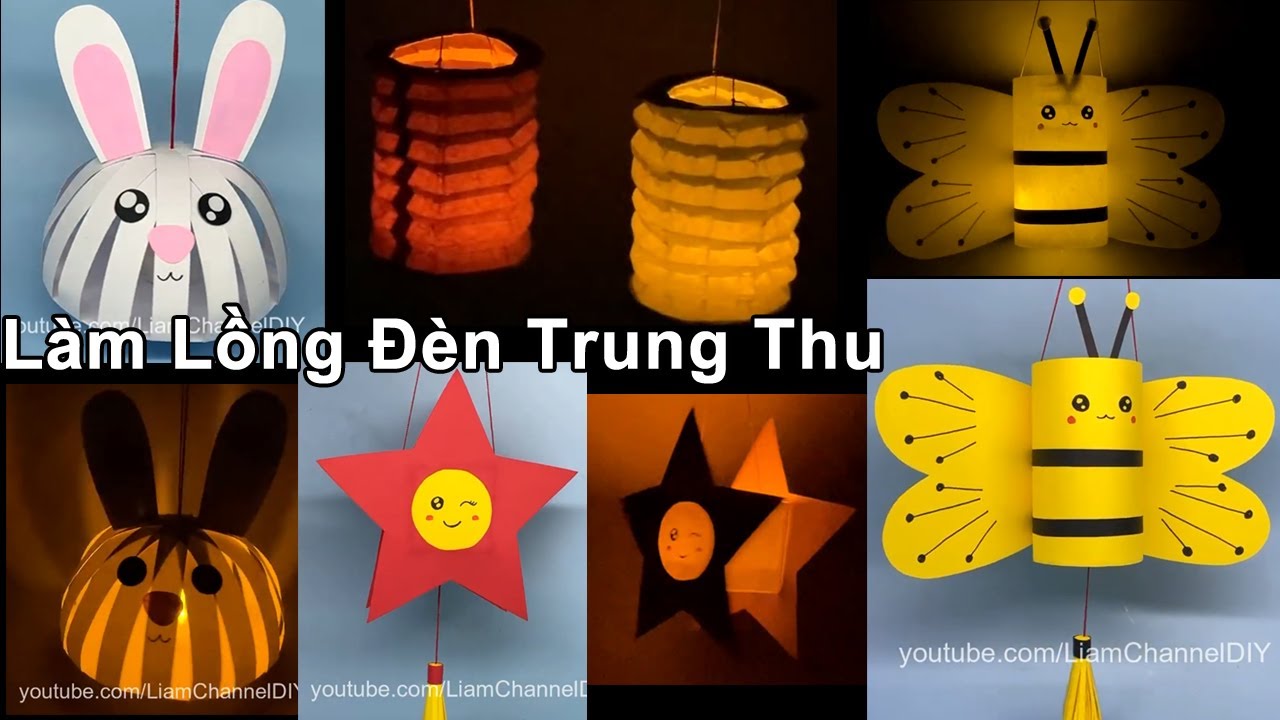 Cách Làm Lồng Đèn Trung Thu Đơn Giản, Đẹp Mắt