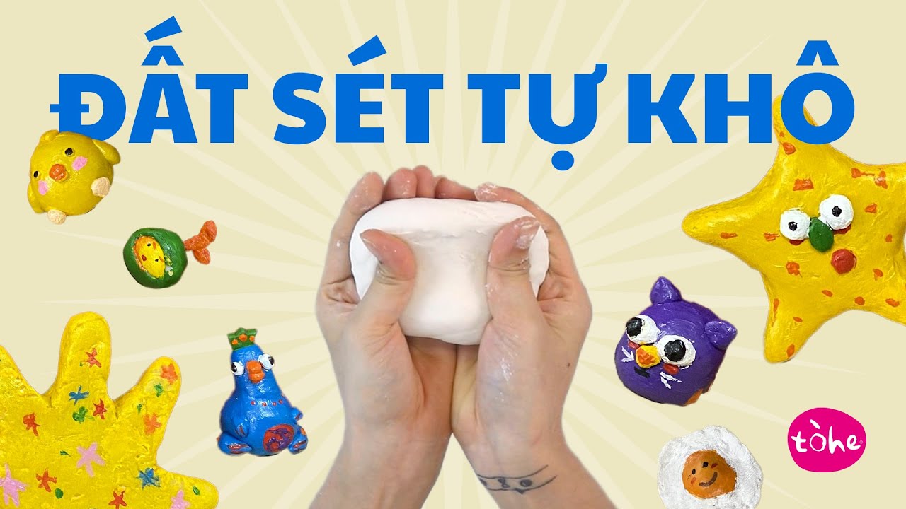 Cách Làm Mềm Đất Sét Tự Khô