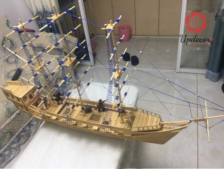 Mô Hình Thuyền Buồm Đơn Giản Gallery 2