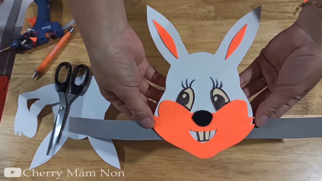 Cách Làm Mũ Thỏ Cho Trẻ Mầm Non
