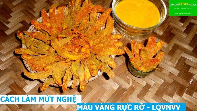 Cách Làm Mứt Nghệ Tươi Đơn Giản, Ngon Miệng Tại Nhà