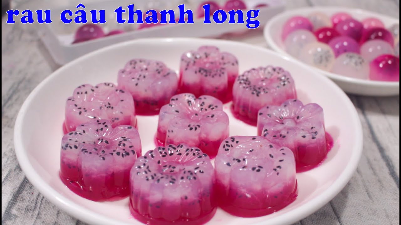 Cách Làm Rau Câu Thanh Long Đơn Giản, Ngon Miệng Tại Nhà