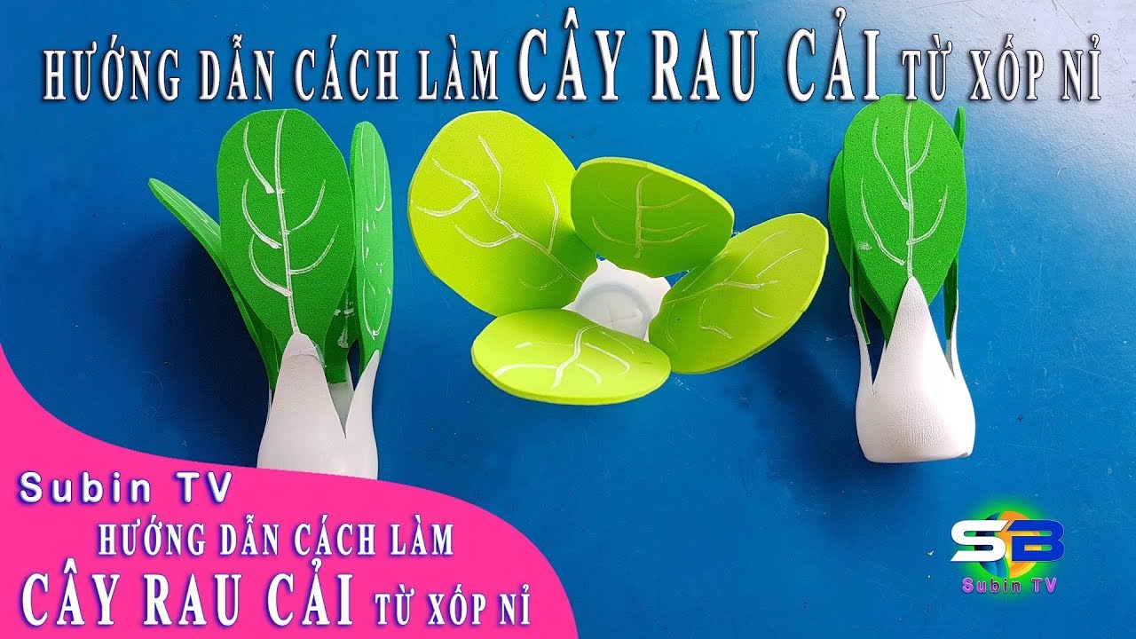 Cách làm rau củ quả bằng vải nỉ Gallery 2