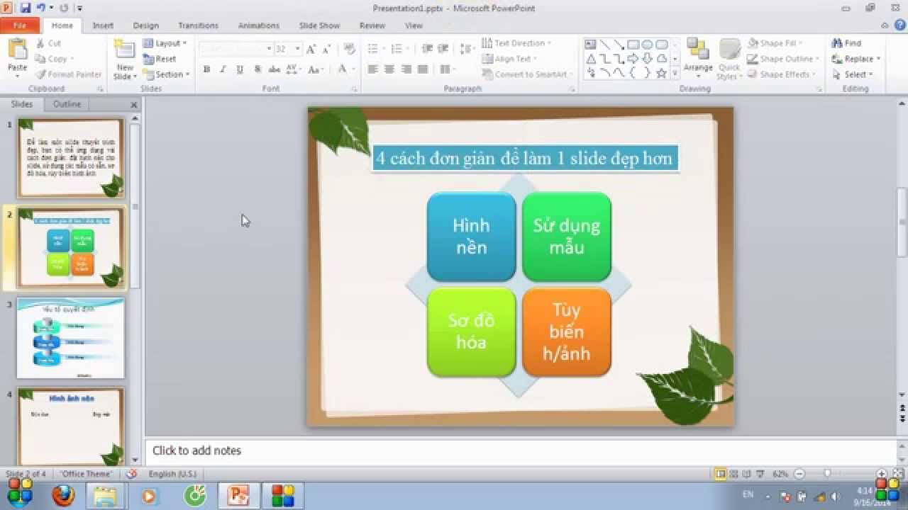 Cách Làm Slide Thuyết Trình Chuyên Nghiệp và Thu Hút