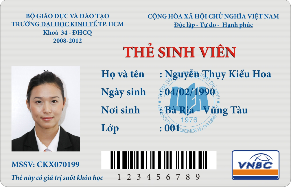 Thẻ Sinh Viên NEU Gallery 2