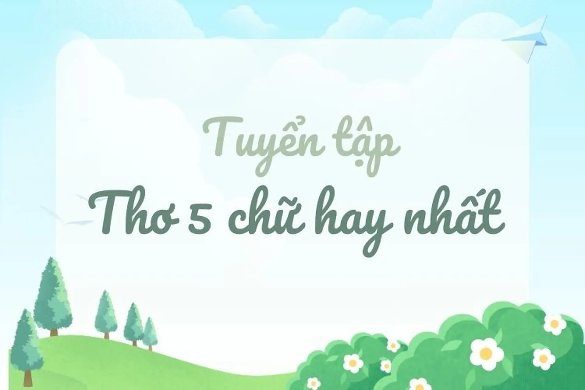 Tập Làm Thơ 5 Chữ Gallery 2