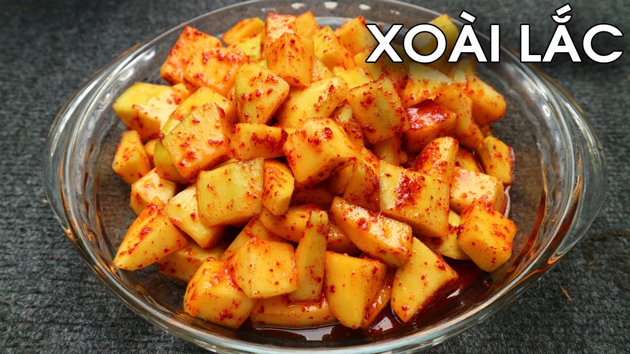Cách Làm Xoài Lắc Mắm Đường Ngon Tuyệt Vời, Đơn Giản Tại Nhà