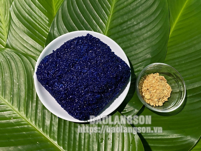 Cách Làm Xôi Cẩm Màu Xanh