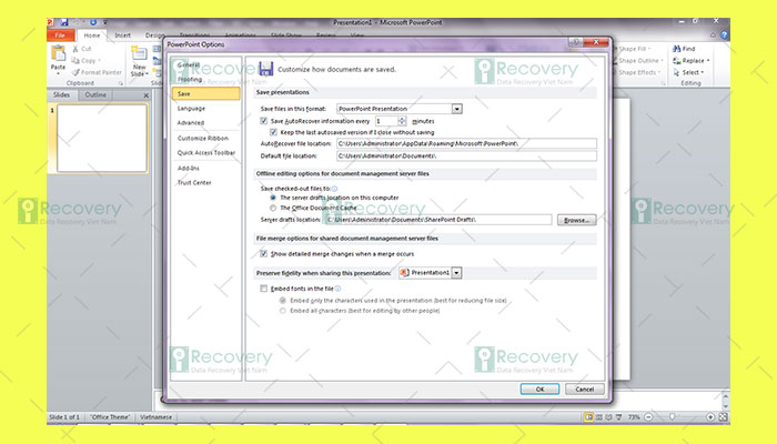 Cách Lấy Lại File Powerpoint Bị Lưu Đè