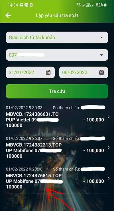 Cách lấy lại số tiền khoanh giữ Vietcombank Gallery 1