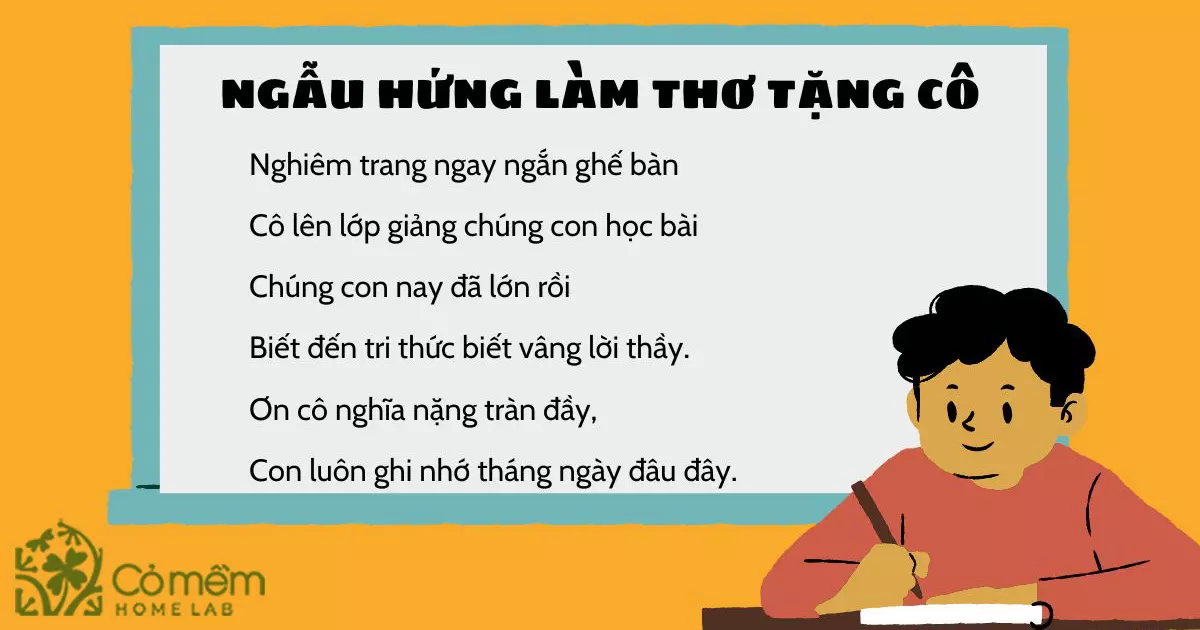 Thơ Chia Tay Cô Giáo Hay và Ý Nghĩa Nhất Gallery 2