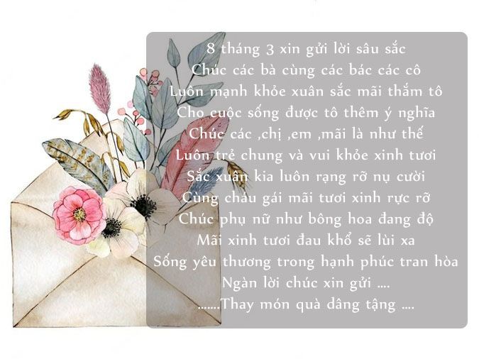 Thơ Ngày 8/3: Tuyển tập những bài thơ hay nhất dành tặng phái đẹp Gallery 2