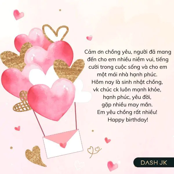 Thơ Ngắn Chúc Sinh Nhật Chồng Hay và Ý Nghĩa Gallery 2