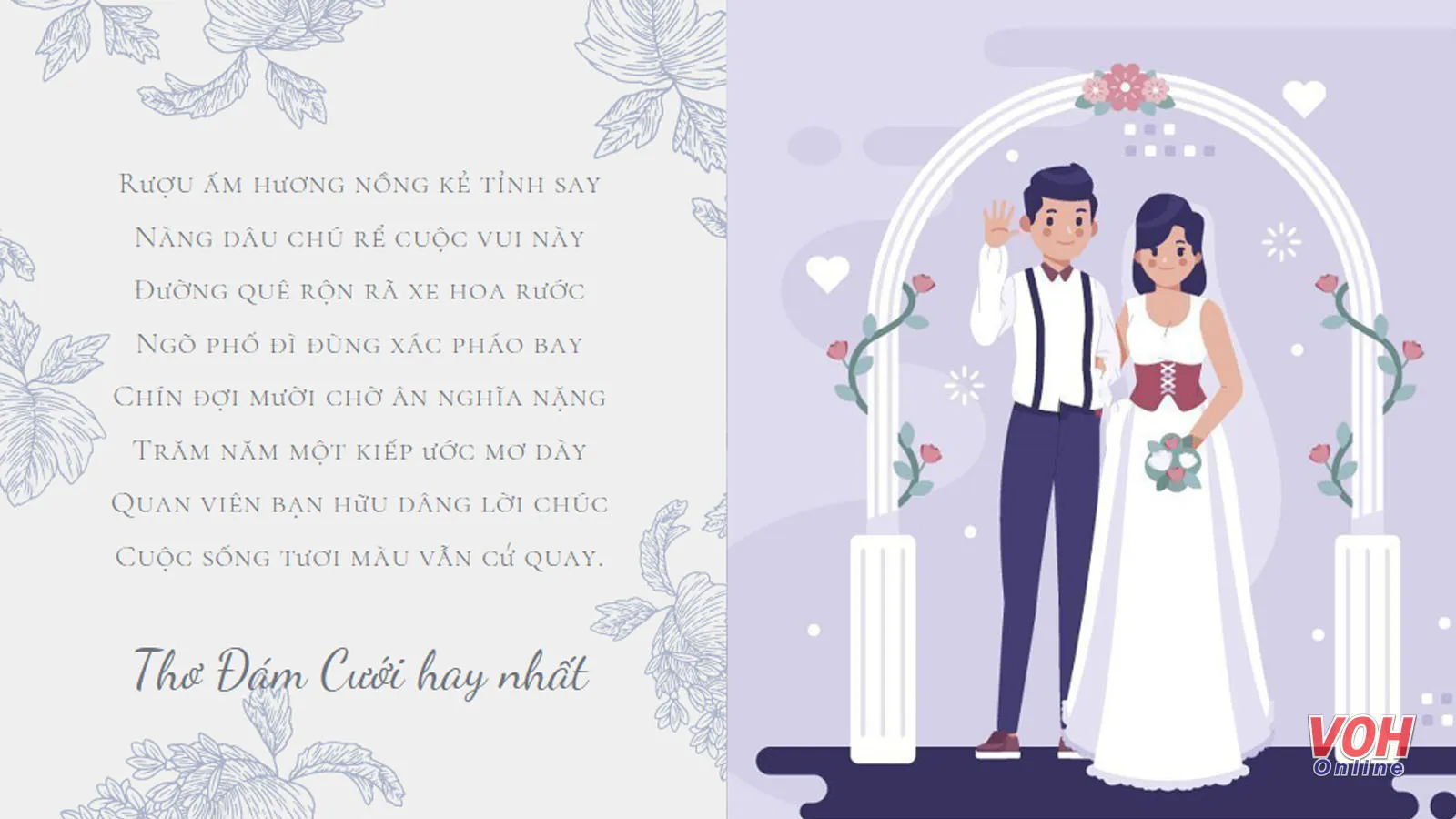 Thơ Đám Cưới Ngắn Hay Và Ý Nghĩa Gallery 2