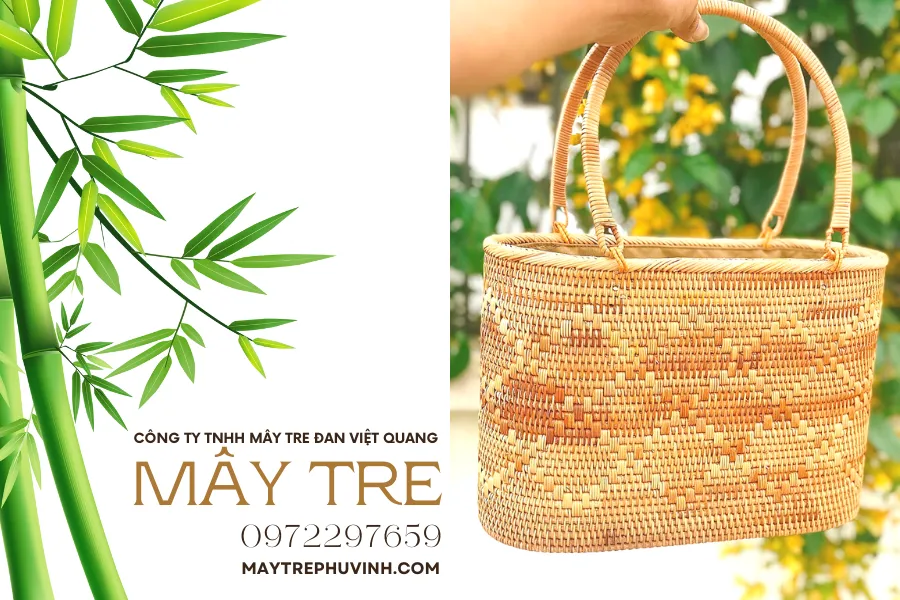 Túi Mây Tre Đan: Sản Phẩm Thủ Công Tinh Tế và Thân Thiện Môi Trường Gallery 2