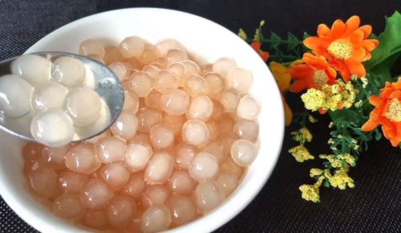 Cách Luộc Trân Châu Trắng