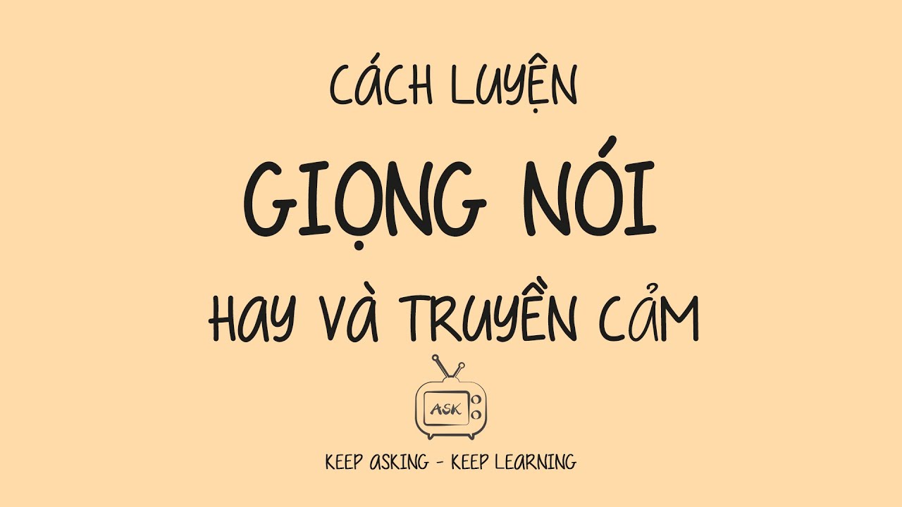Cách Luyện Giọng Hay