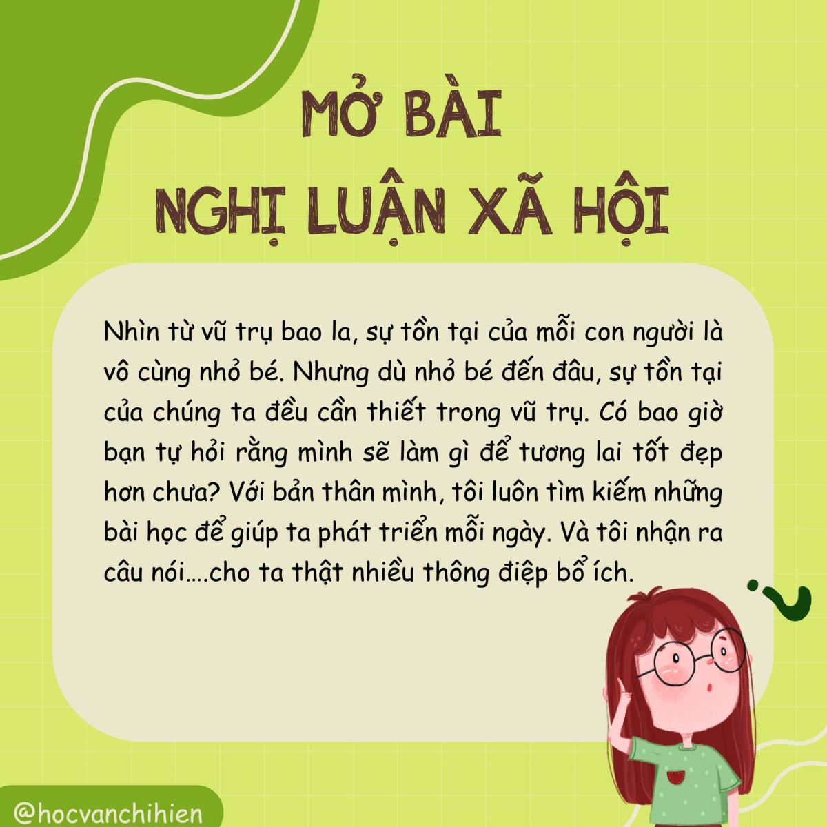 Cách Mở Bài Nghị Luận Xã Hội Cho Học Sinh Giỏi