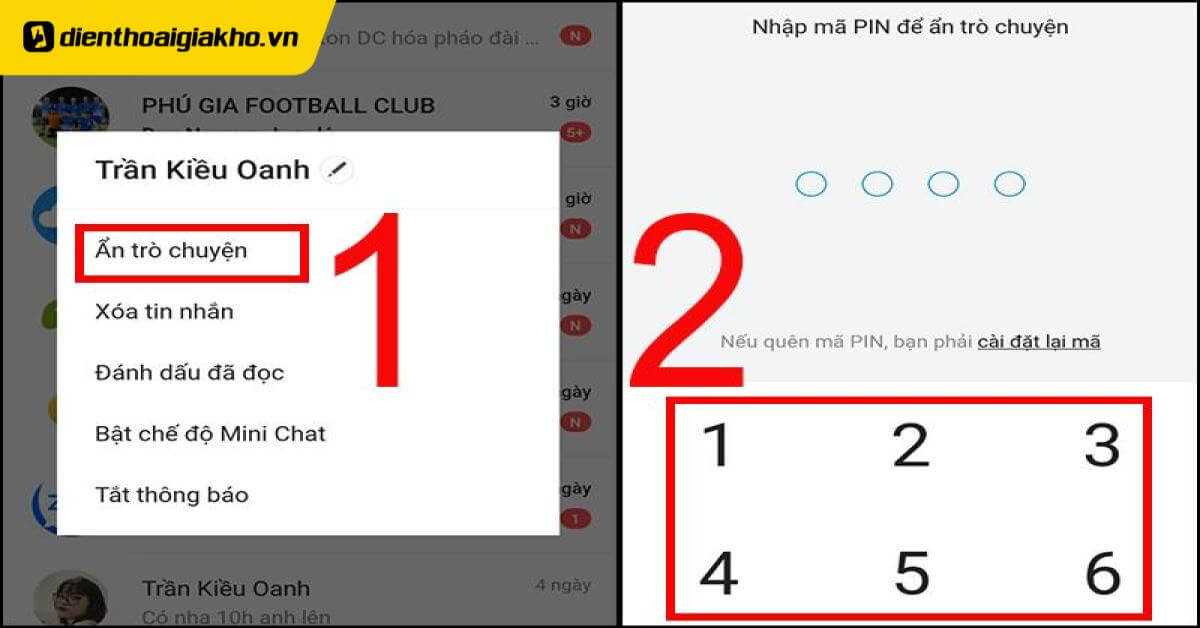 Cách Mở Ẩn Trò Chuyện Zalo Gallery 1