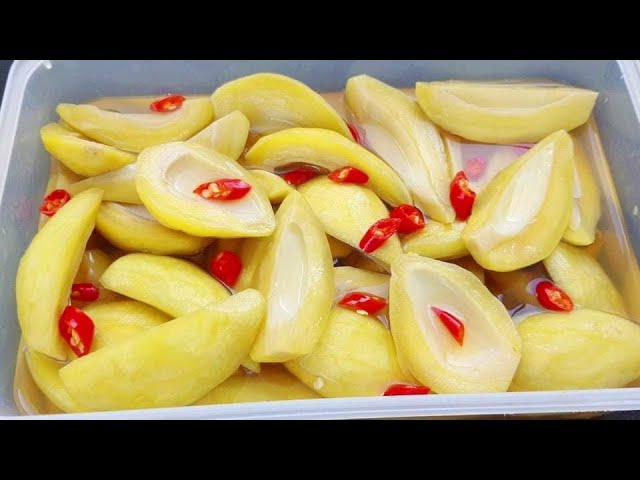 Cách Muối Xoài Non Ngon Giòn Tại Nhà