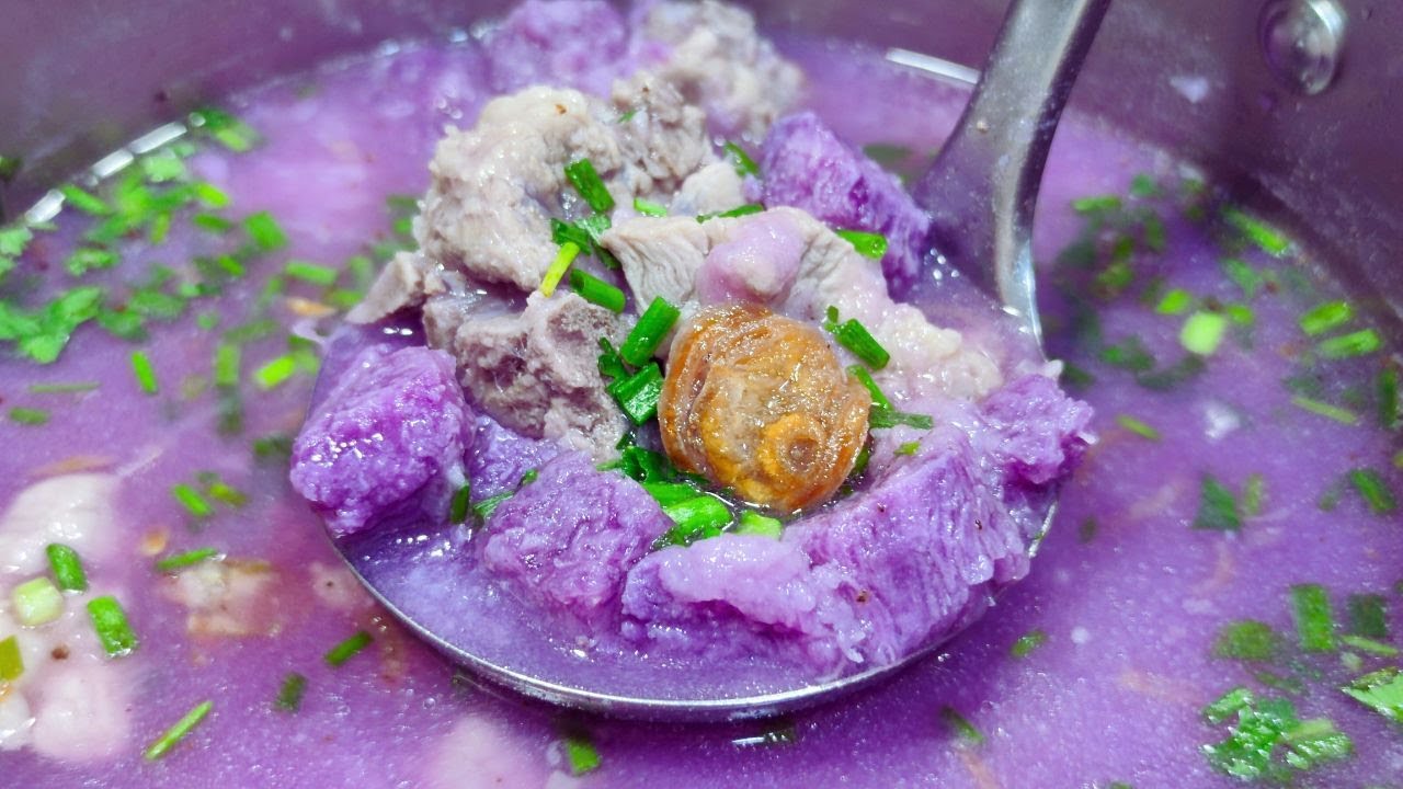 Cách Nấu Canh Khoai Mỡ Với Xương Ngon Tuyệt