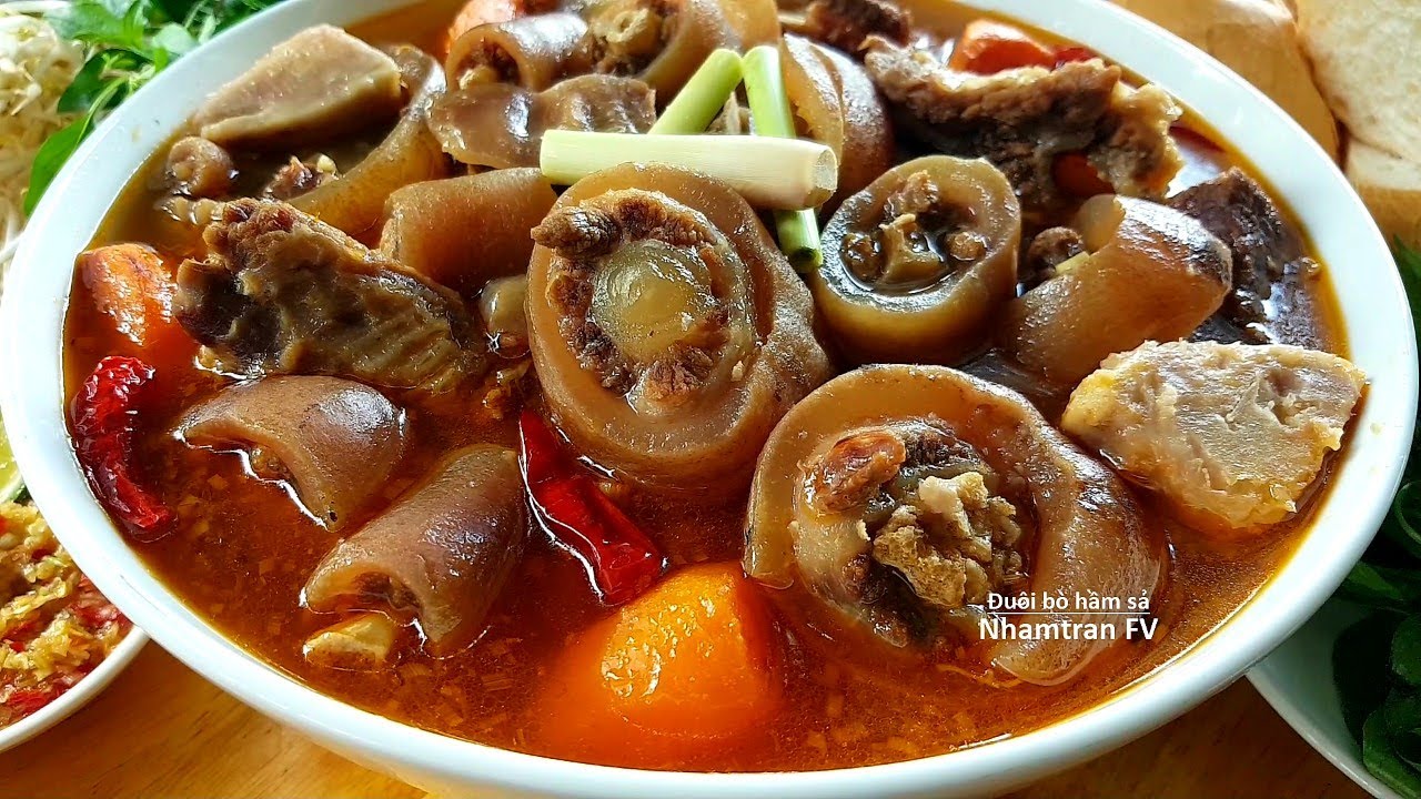 Cách Nấu Đuôi Bò Um Ngon Tuyệt Vời