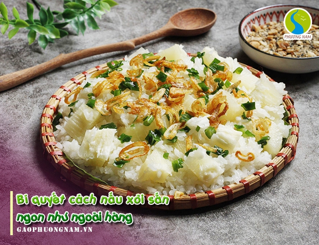 Cách Nấu Xôi Sắn Miền Bắc Đơn Giản, Dẻo Ngọt Tại Nhà