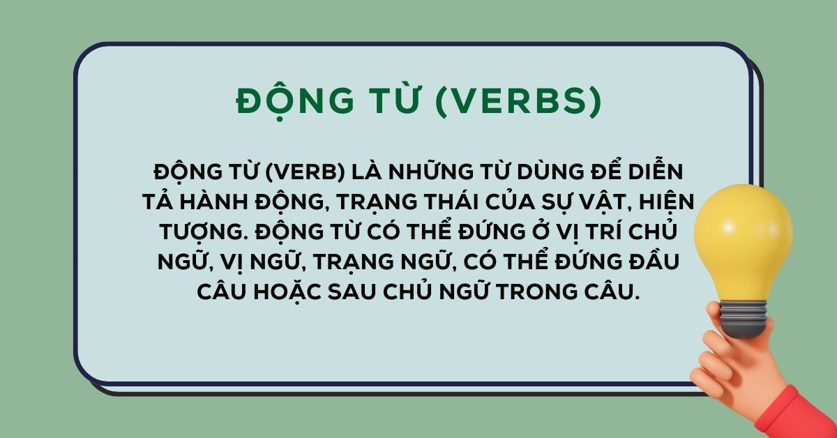 Động Từ Là Gì Lớp 5? Gallery 2
