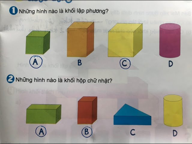 Hình Khối Lập Phương Lớp 1 Gallery 2