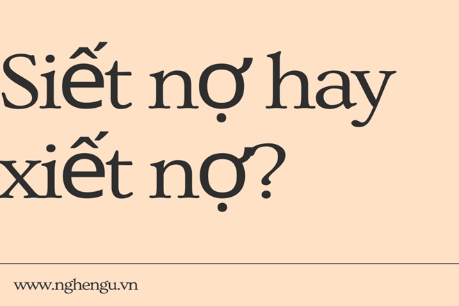 Siết hay Xiết? Gallery 2